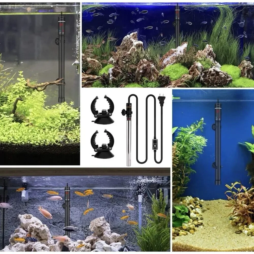 500w Anti Explosion Aquarium Heater With Alarm